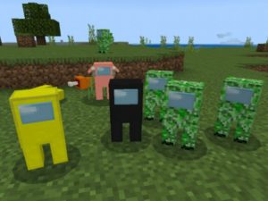 Among Us Mod for Minecraft PE Download