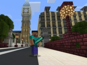 London Map for Minecraft PE Download