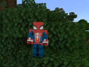 SpiderMan Mod for Minecraft PE Download