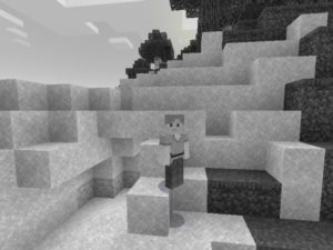 Black and White Texture Pack for Minecraft PE Download