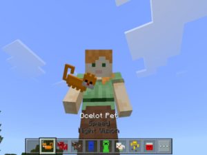 Inventory Pets Mod for Minecraft PE Download