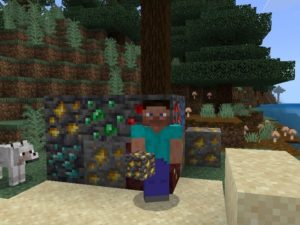 New Ore Texture Pack for Minecraft PE Download