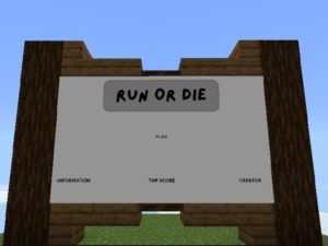 Run or Die Map for Minecraft PE Download