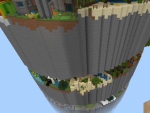 Spiral Parkour Map for Minecraft PE Download