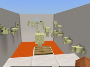 The Floor is Lava Map for Minecraft PE Download