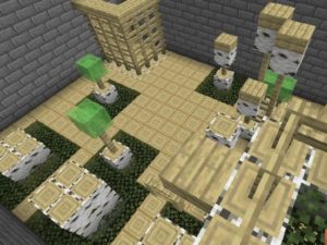 Wood Parkour Map for Minecraft PE Download