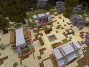 Hunger Games Map for Minecraft PE Download