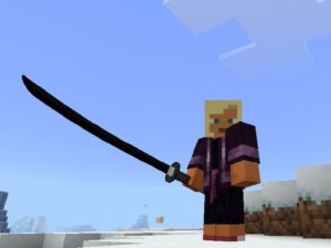 Demon Slayer Texture Pack for Minecraft PE Download