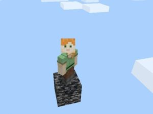 Survival on a Single Block Map for Minecraft PE Download