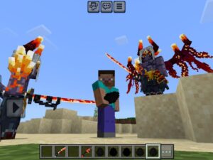 Boss Demon King Mod for Minecraft PE Download