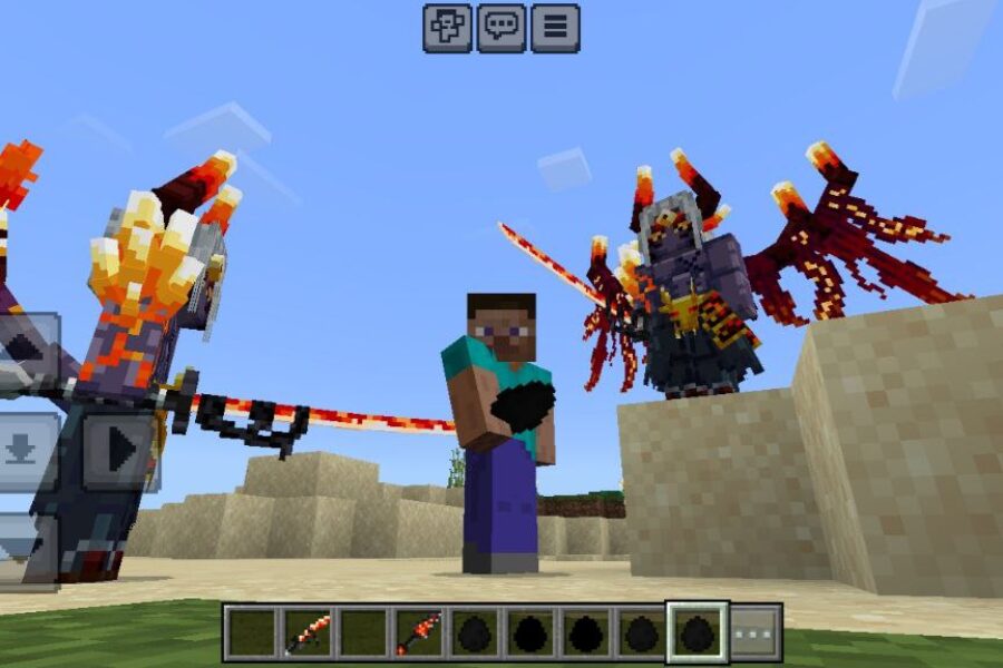 Boss Demon King Mod for Minecraft PE Download