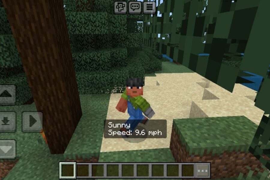 Speedometer Mod for Minecraft PE Download
