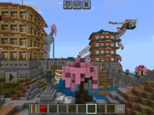 Japanese City Map for Minecraft PE Download