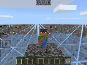 Skygrid Map for Minecraft PE Download
